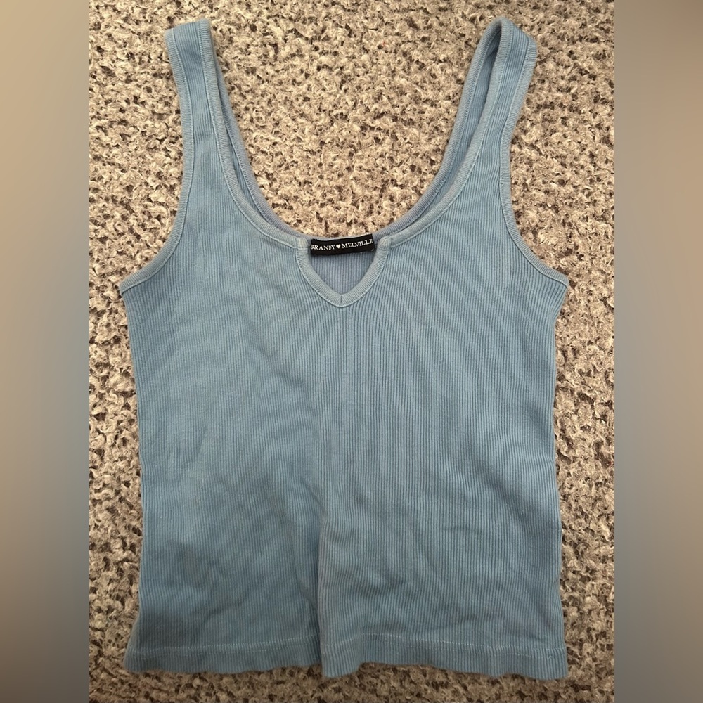 Brandy Melville Blue Tank Top